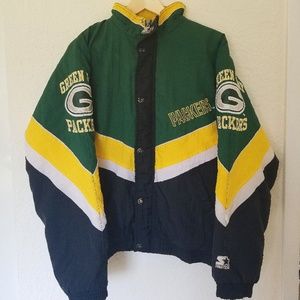 NFL pro line starter jacket packers men's size xl
